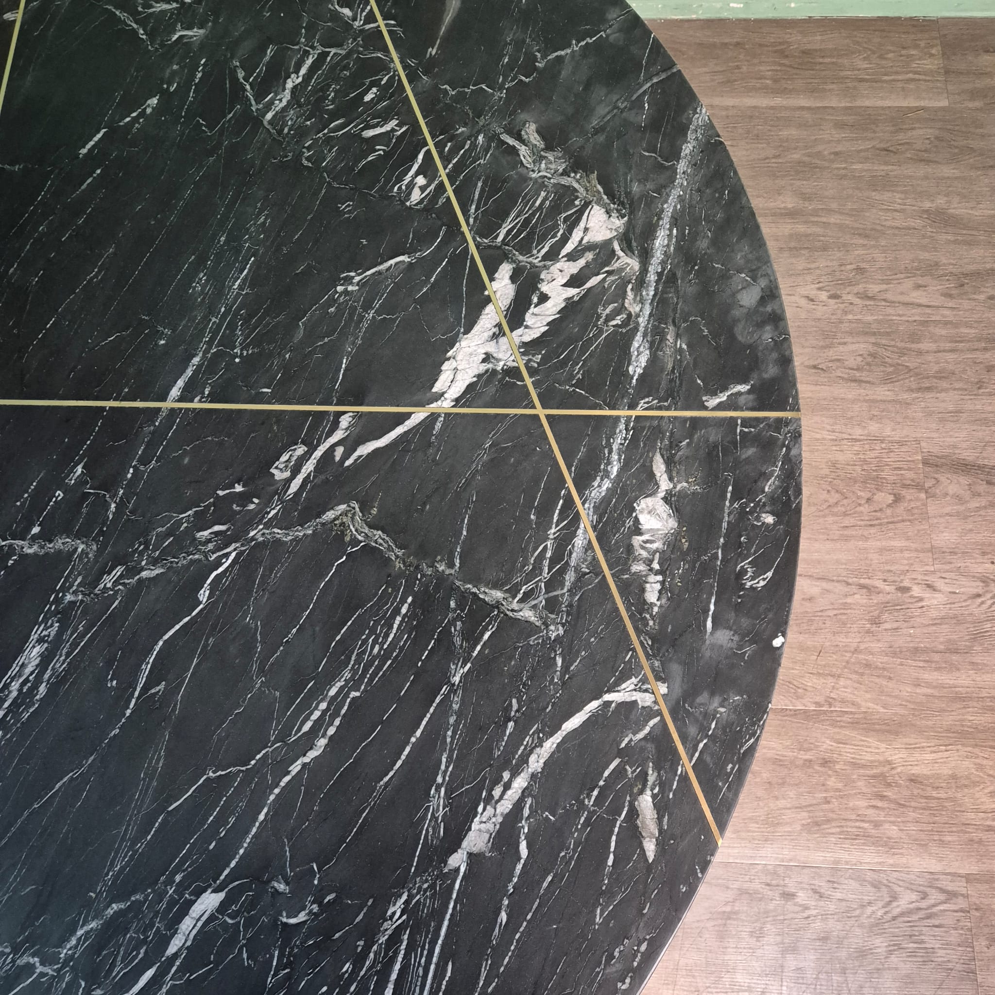 Dining Table Marble Wood Ø 1,50 m - Image 10