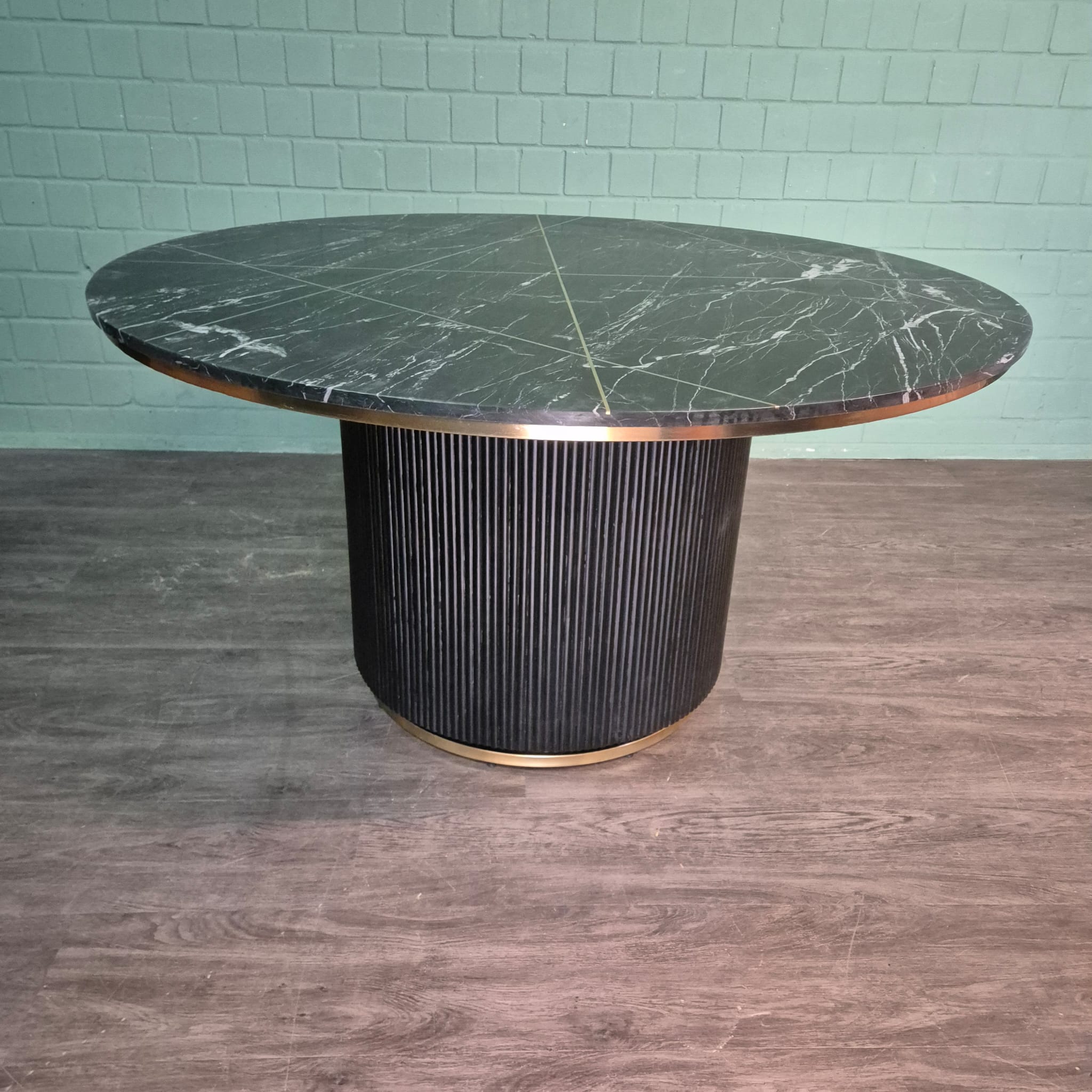 Dining Table Marble Wood Ø 1,50 m - Image 5