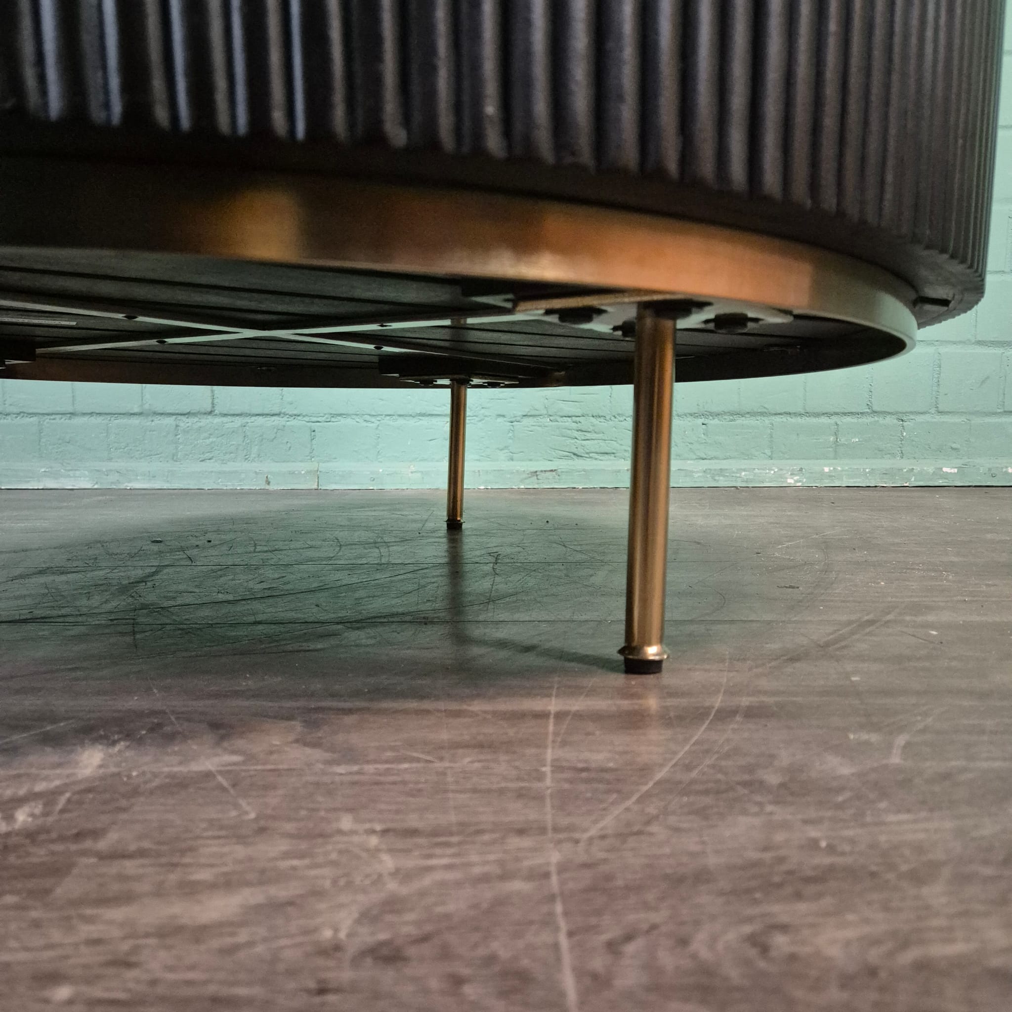 Coffee Table Marble Wood Ø 0,94 m - Image 10