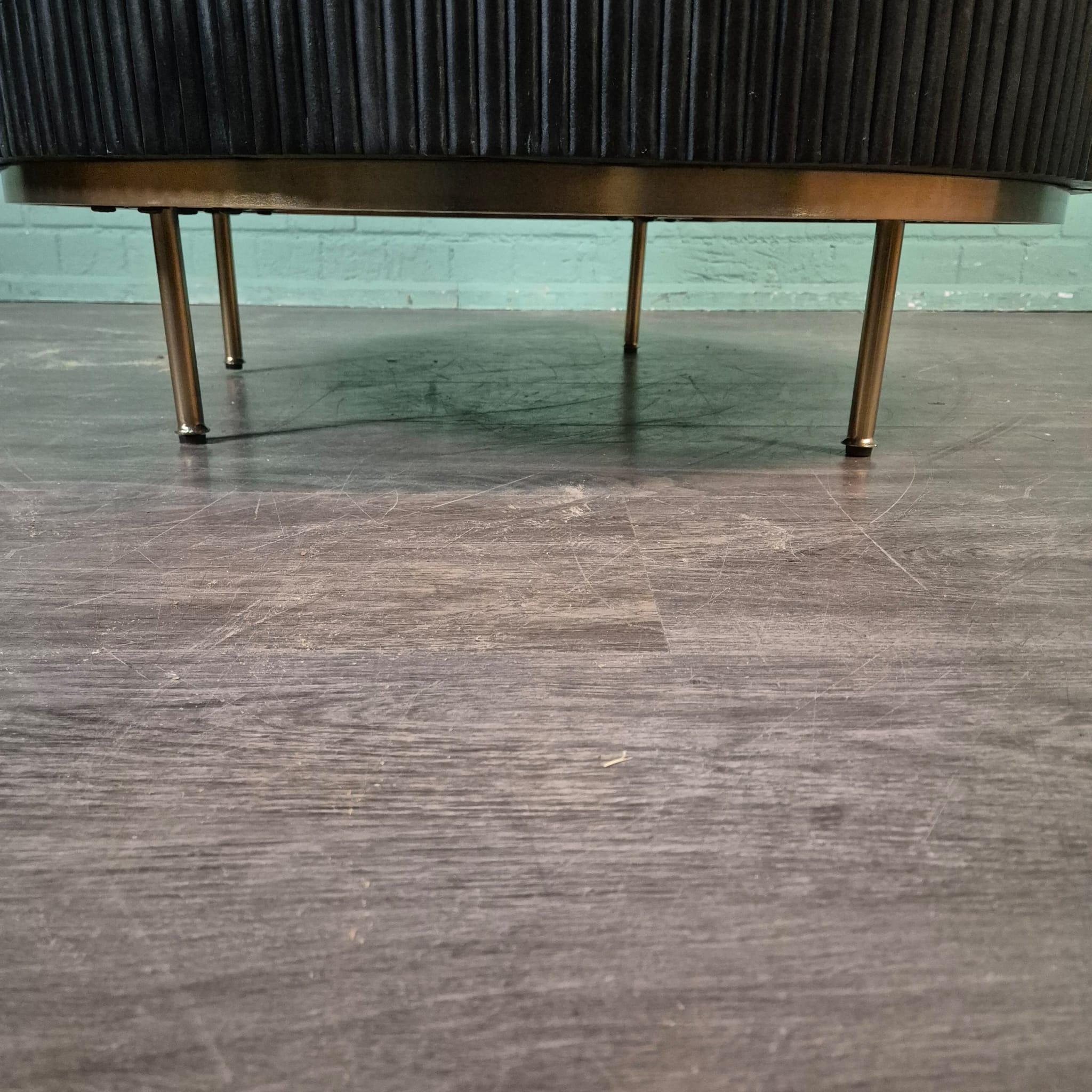 Coffee Table Marble Wood Ø 0,94 m - Image 8