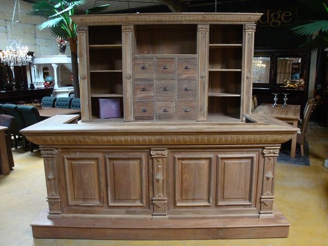 Counter Salescounter Bella Teak 2,60 m - Image 3