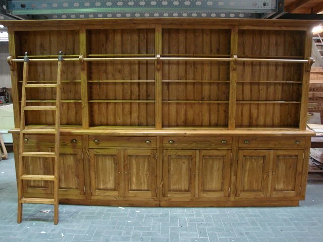 Bookcase Sales Cabinet with Ladder 4,00 m - Image 3