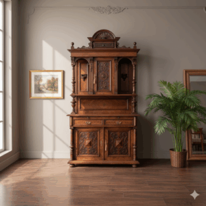 Cabinet Gründerzeit 1880 Oak