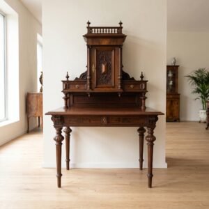 Desk Gründerzeit 1880 Walnut