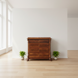 Chest of Drawers Louis Philippe 1860 Mahogany