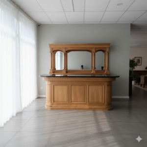 English bar Teak 2,70 m