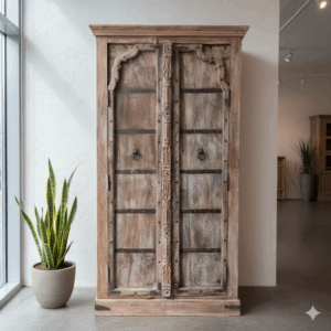 Cabinet Teak Shabby-Chic 1,08 m