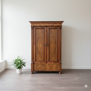 Wardrobe Gründerzeit 1880 Walnut