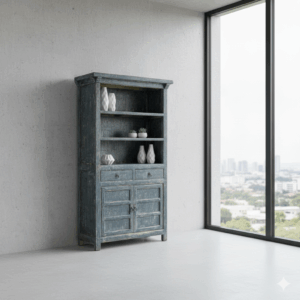 Book case pine wood 1,10 m