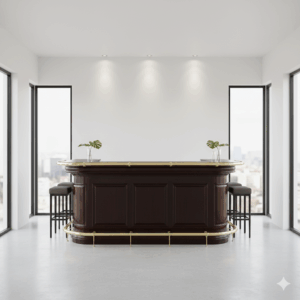 English bar Mahogany 2,60 m