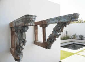 Wooden support Elephant Teak