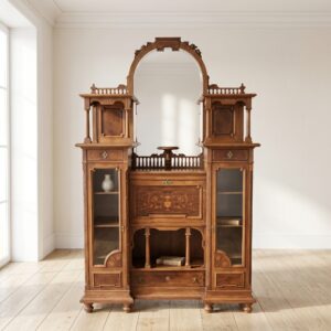Cabinet Jugendstil 1900 Walnut