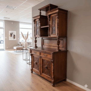 Cabinet Gründerzeit 1880 Walnut