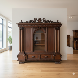 Cabinet Neo-baroque Walnut 1,43 m