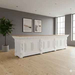 Counter Bella Elegance 3,50 m Teak wood