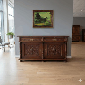 Sideboard Gründerzeit 1880 Walnut