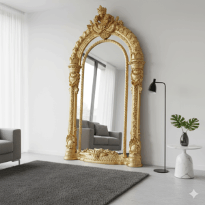 Wall Mirror Baroque Gold
