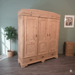 Wardrobe Jugendstil 1900 Pine
