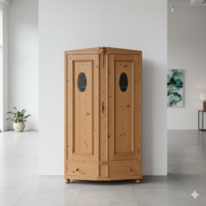 Wardrobe Jugendstil 1910 Pine