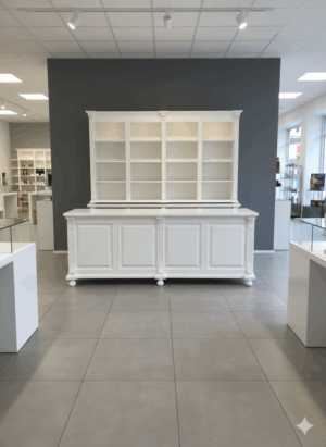 Sales Cabinet & Sales Counter Celine White 2.50 m