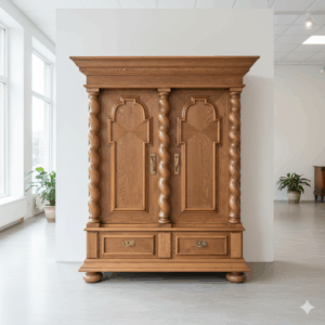 Cabinet Neo-baroque 1900 Oak