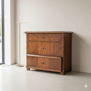 Chest of Drawers Biedermeier 1840 Ash Wood
