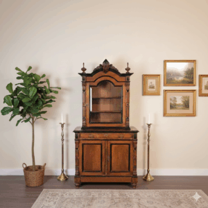 Bonheur Biedermeier 1850 Walnut