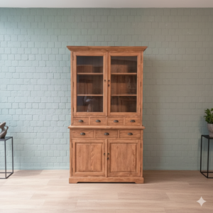 Display Cabinet Teak 1,32 m