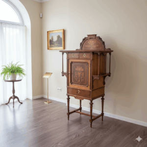 Cabinet Jugendstil 1900 Walnut