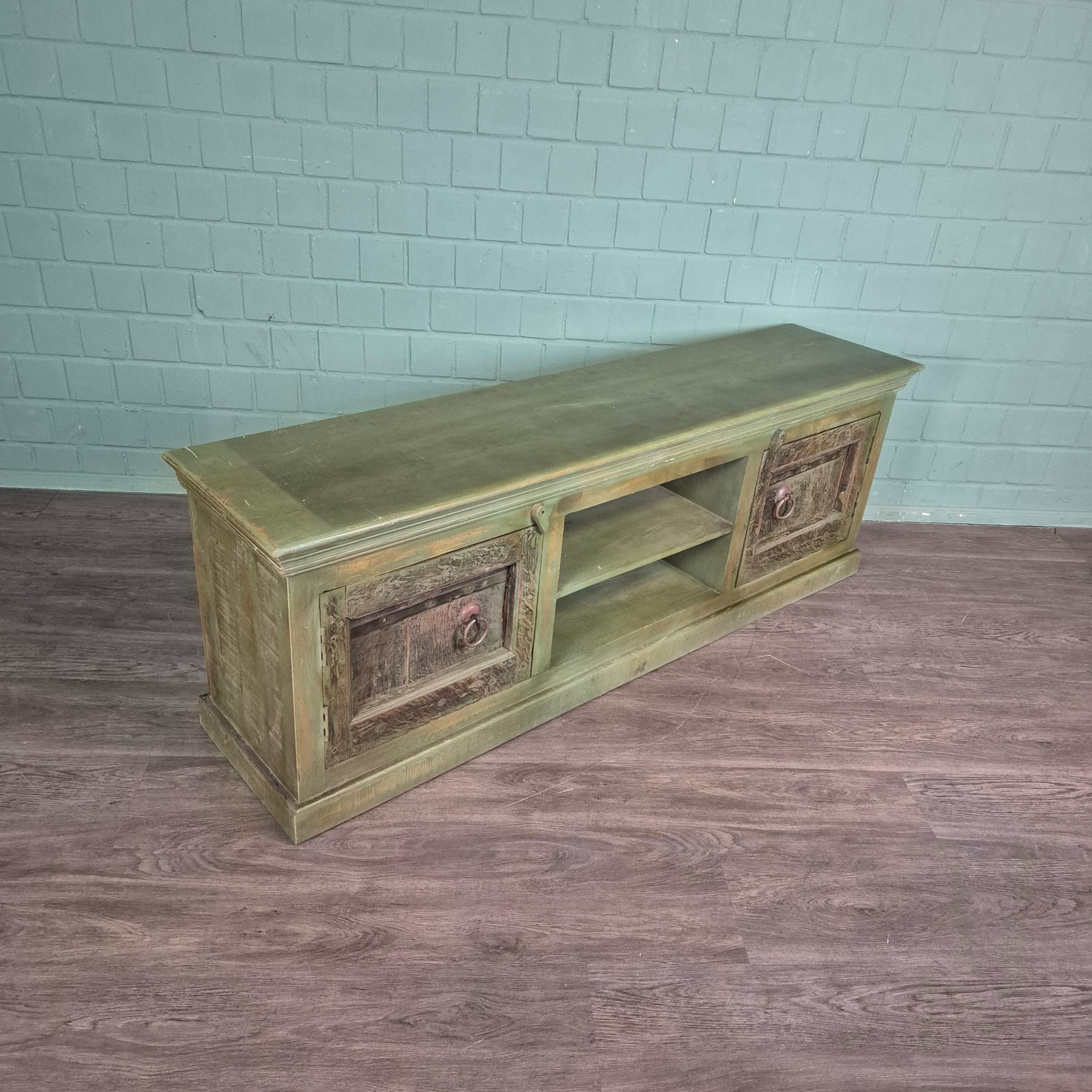 Lowboard TV Stand Teak 1.80 m - Image 4