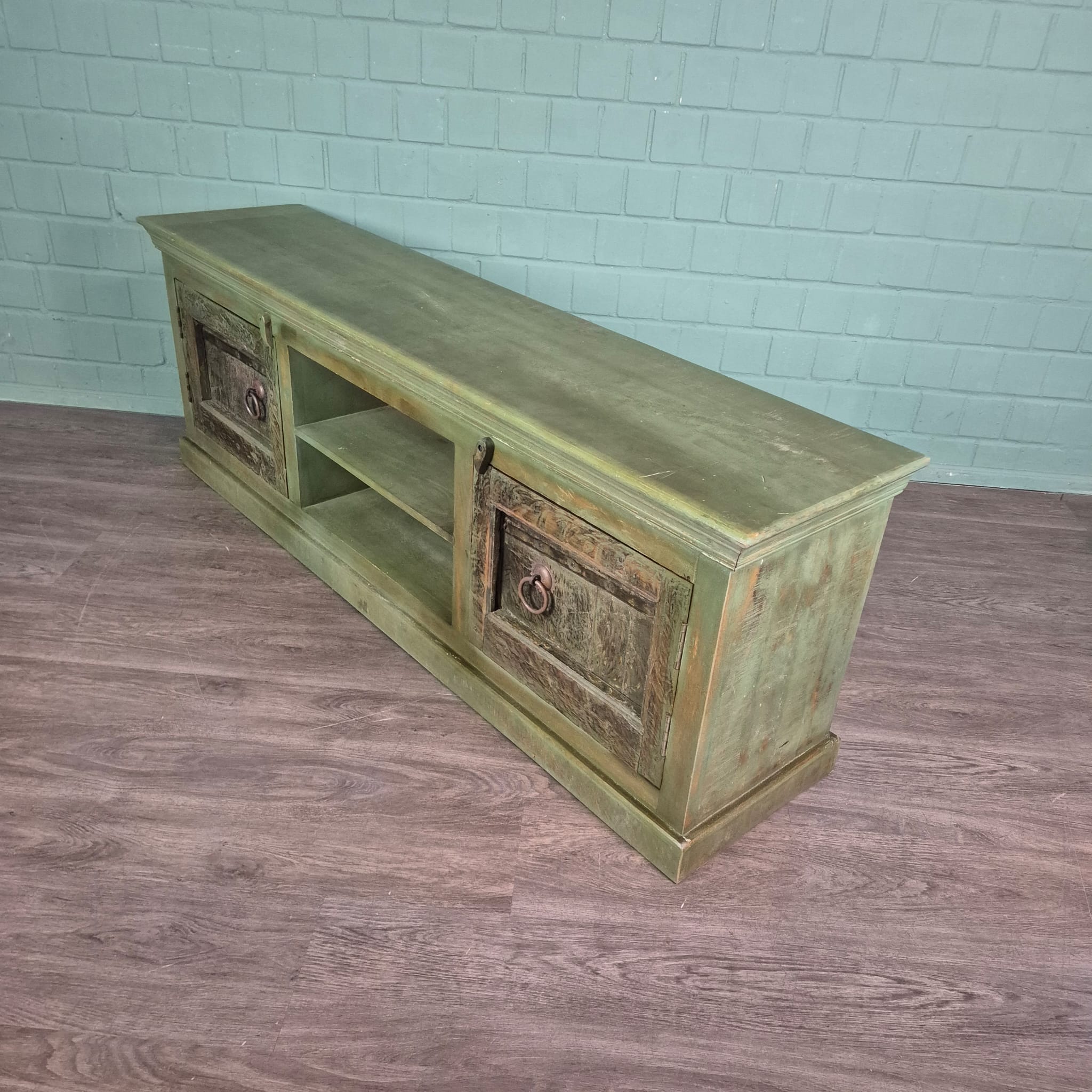 Lowboard TV Stand Teak 1.80 m - Image 5