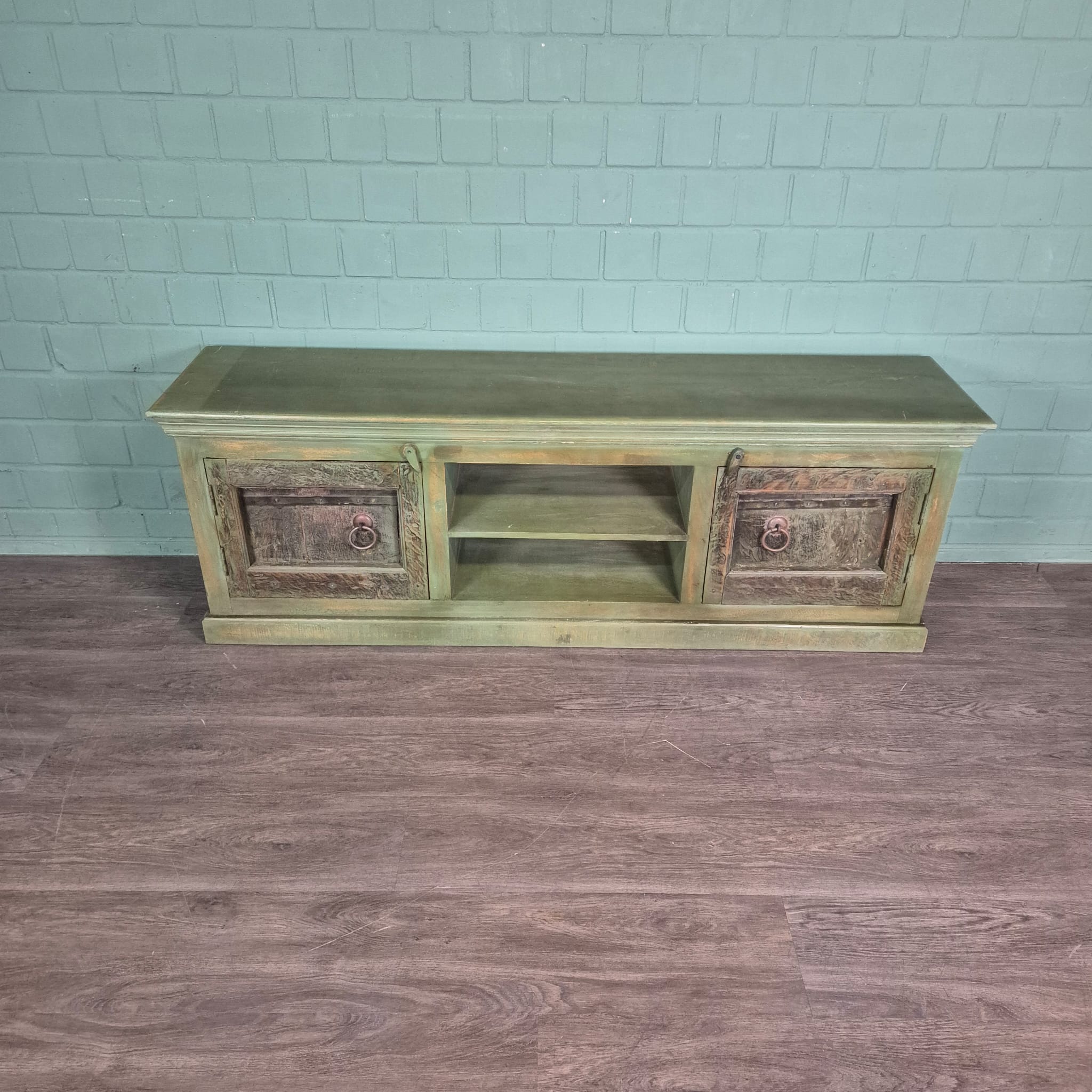 Lowboard TV Stand Teak 1.80 m - Image 3