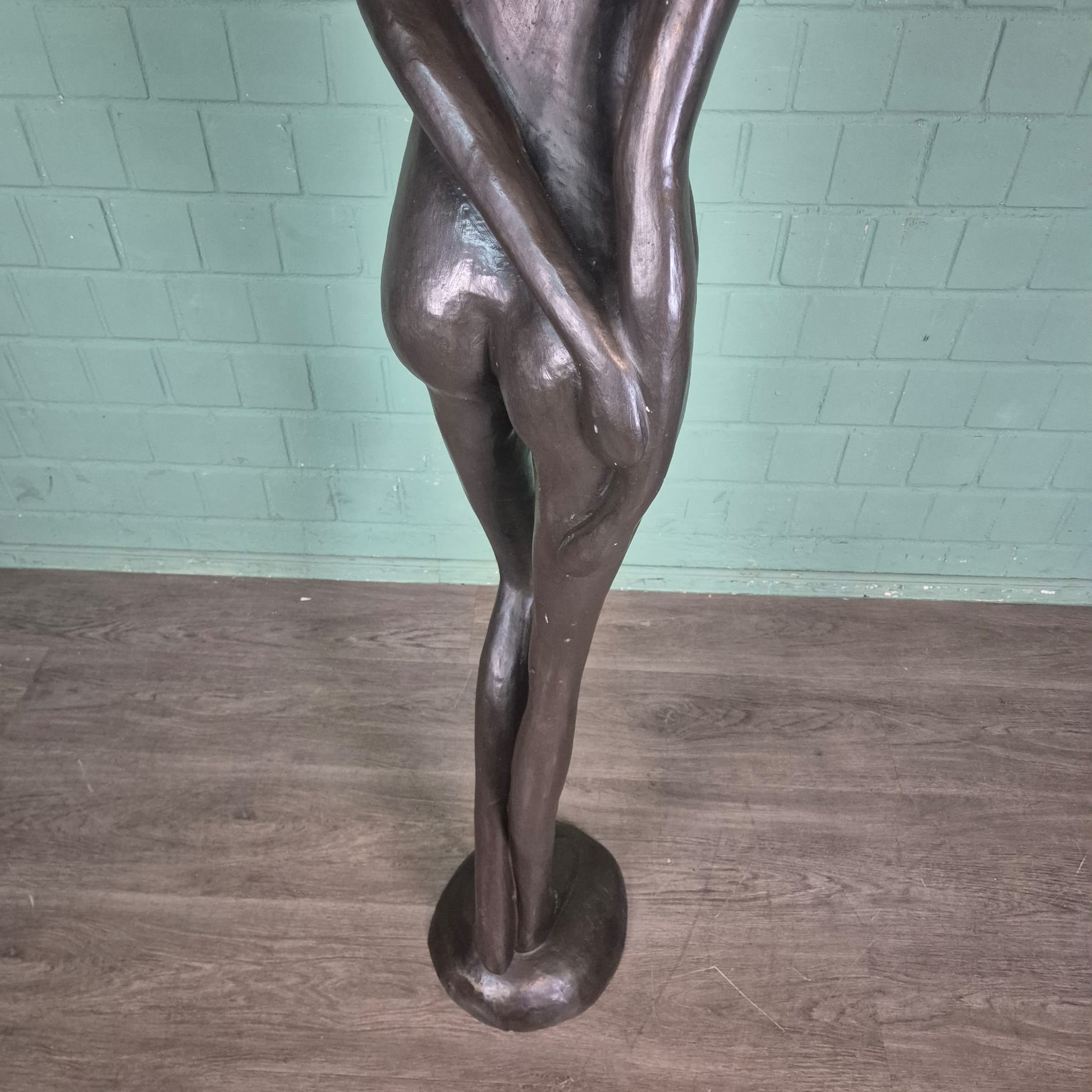 Decorative Statue of a Woman, 1.80 m, Bronze - Image 6