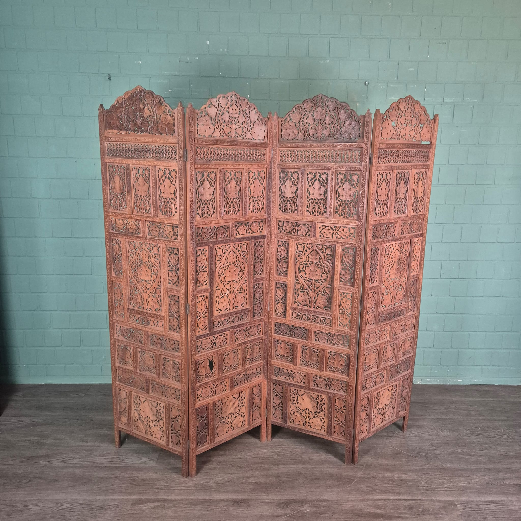 Room Divider Teak 2,00 m x 1,90 m - Image 3