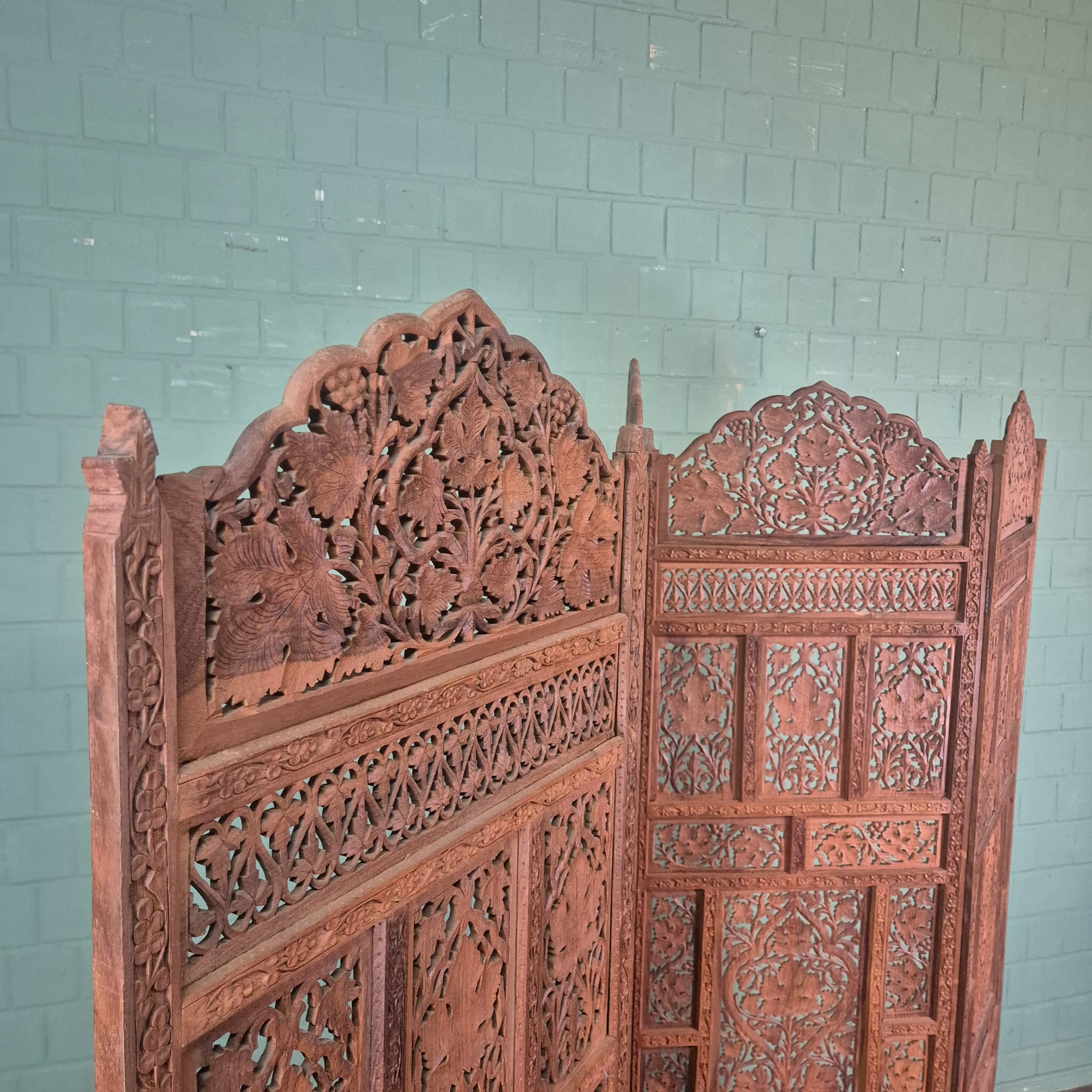 Room Divider Teak 2,00 m x 1,90 m - Image 5