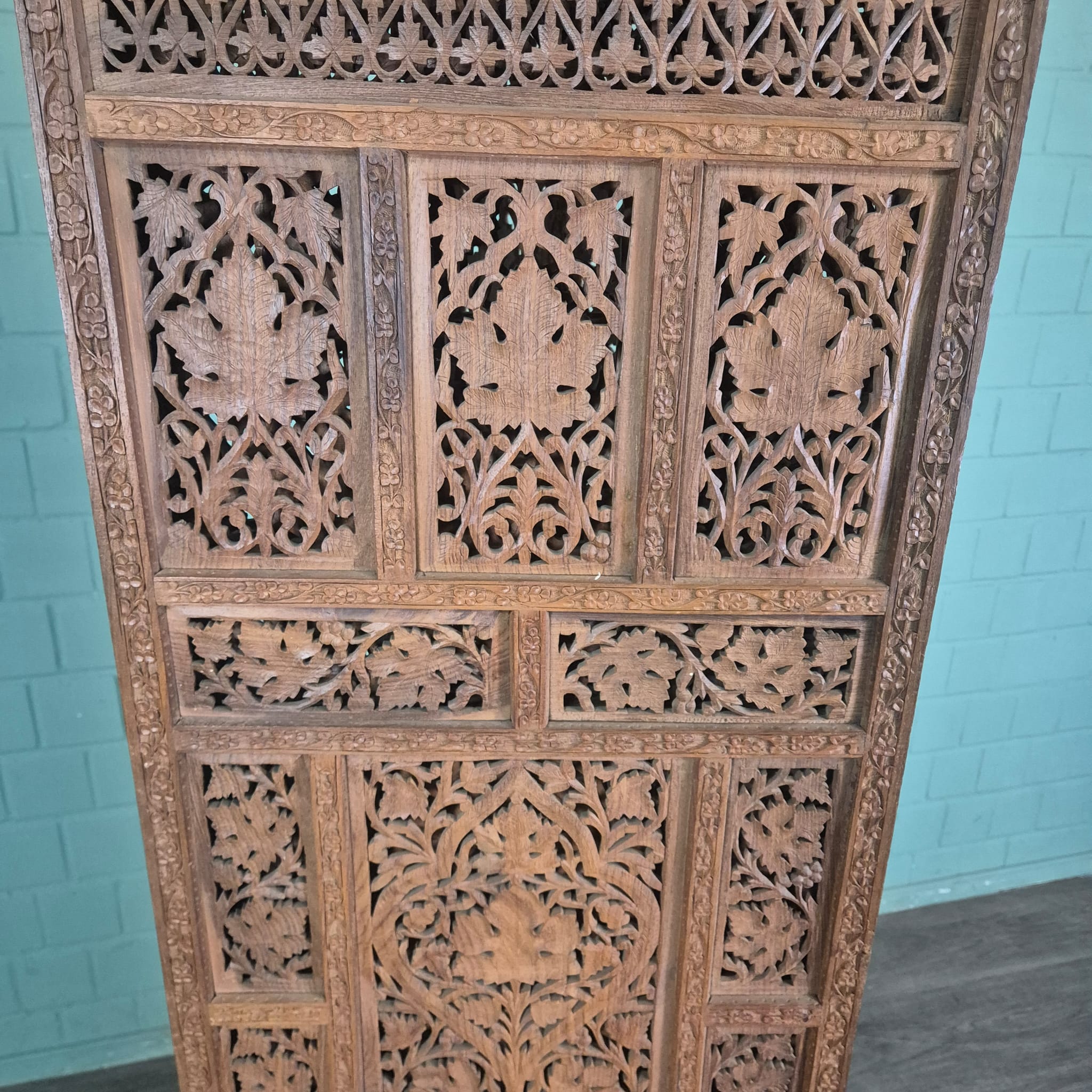 Room Divider Teak 2,00 m x 1,90 m - Image 14