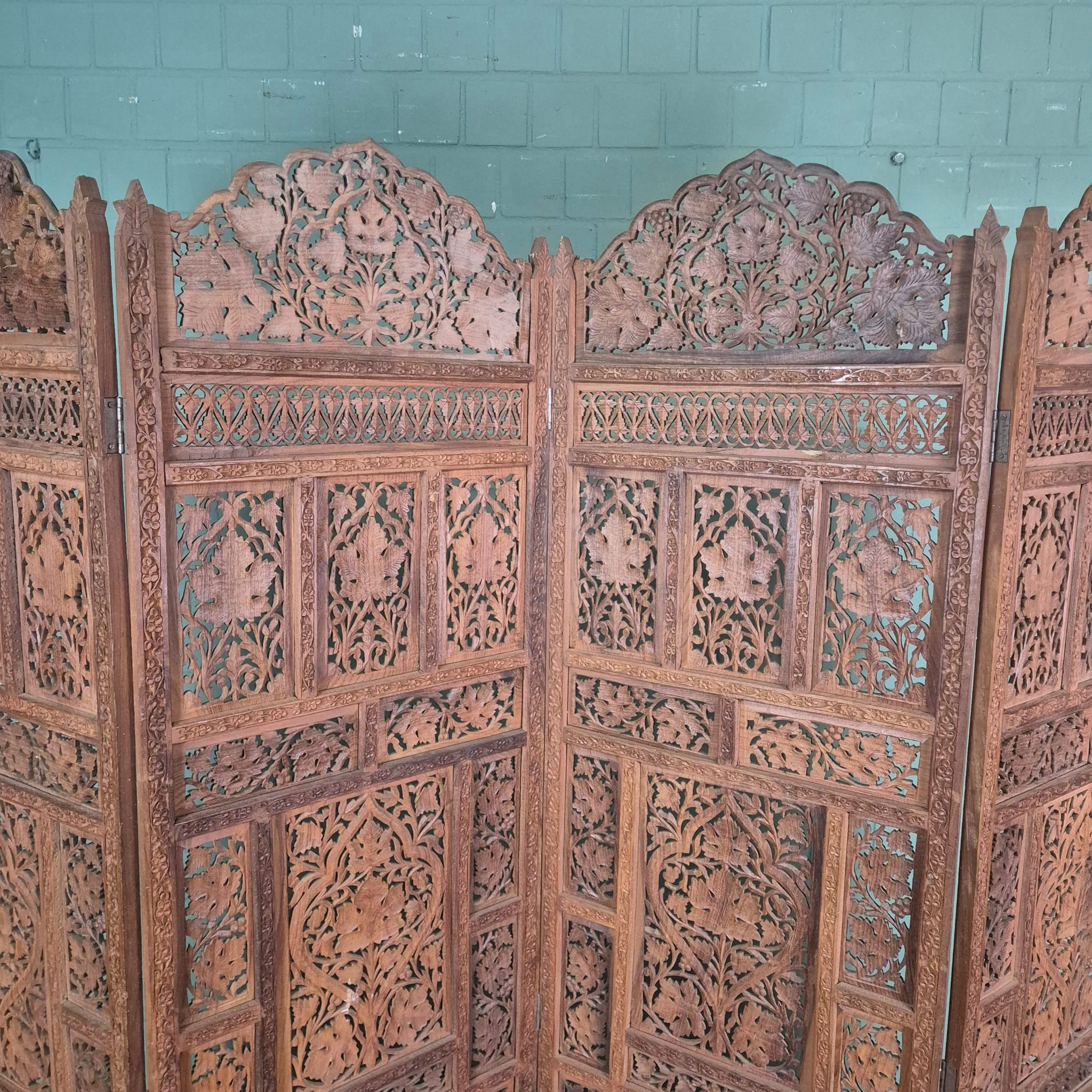 Room Divider Teak 2,00 m x 1,90 m - Image 10