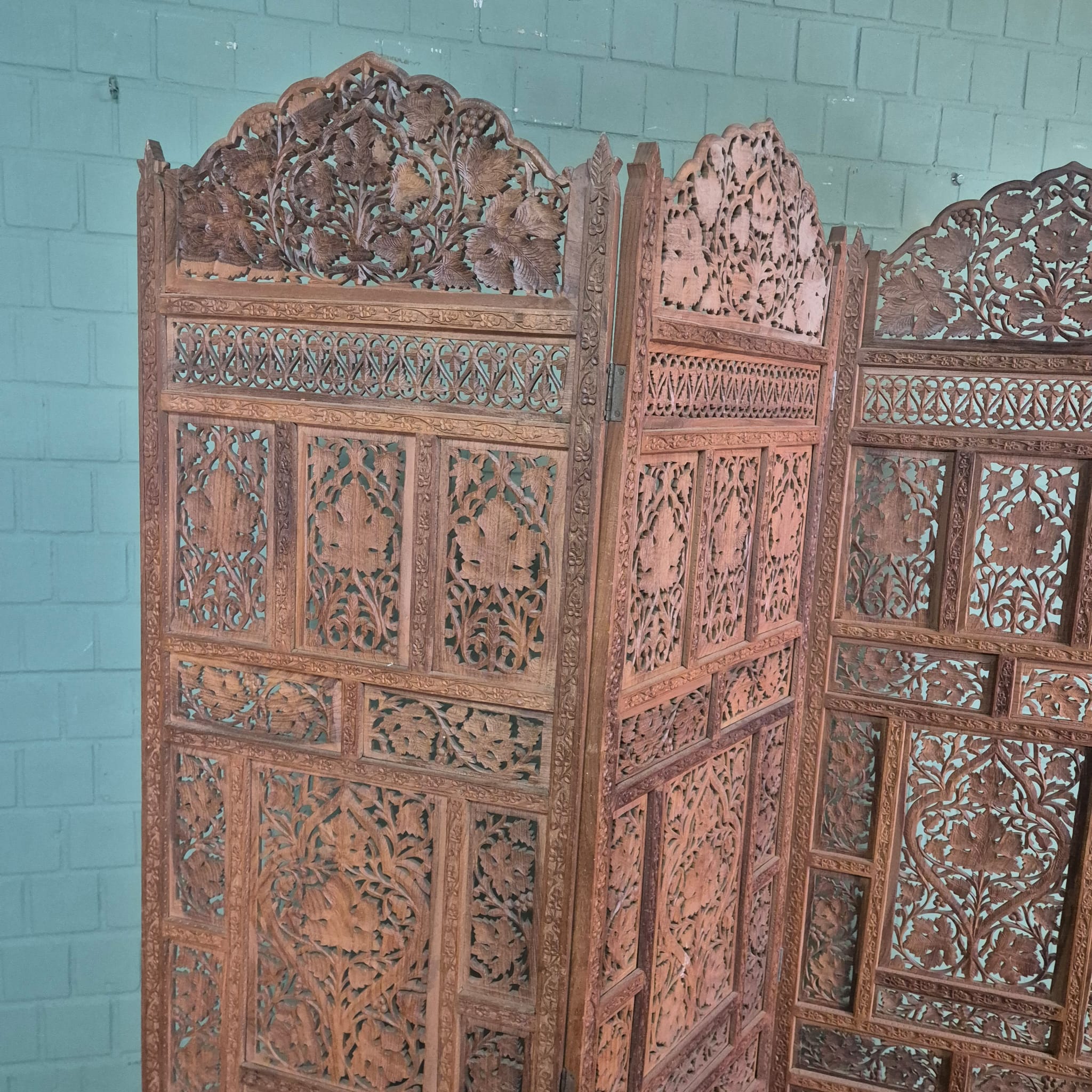 Room Divider Teak 2,00 m x 1,90 m - Image 9