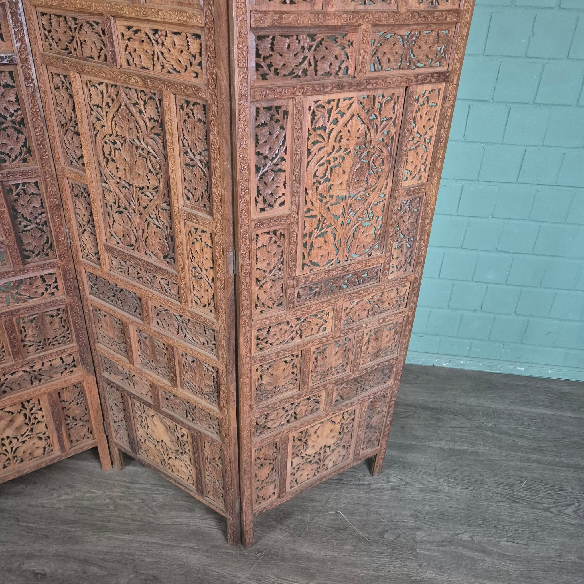 Room Divider Teak 2,00 m x 1,90 m - Image 13