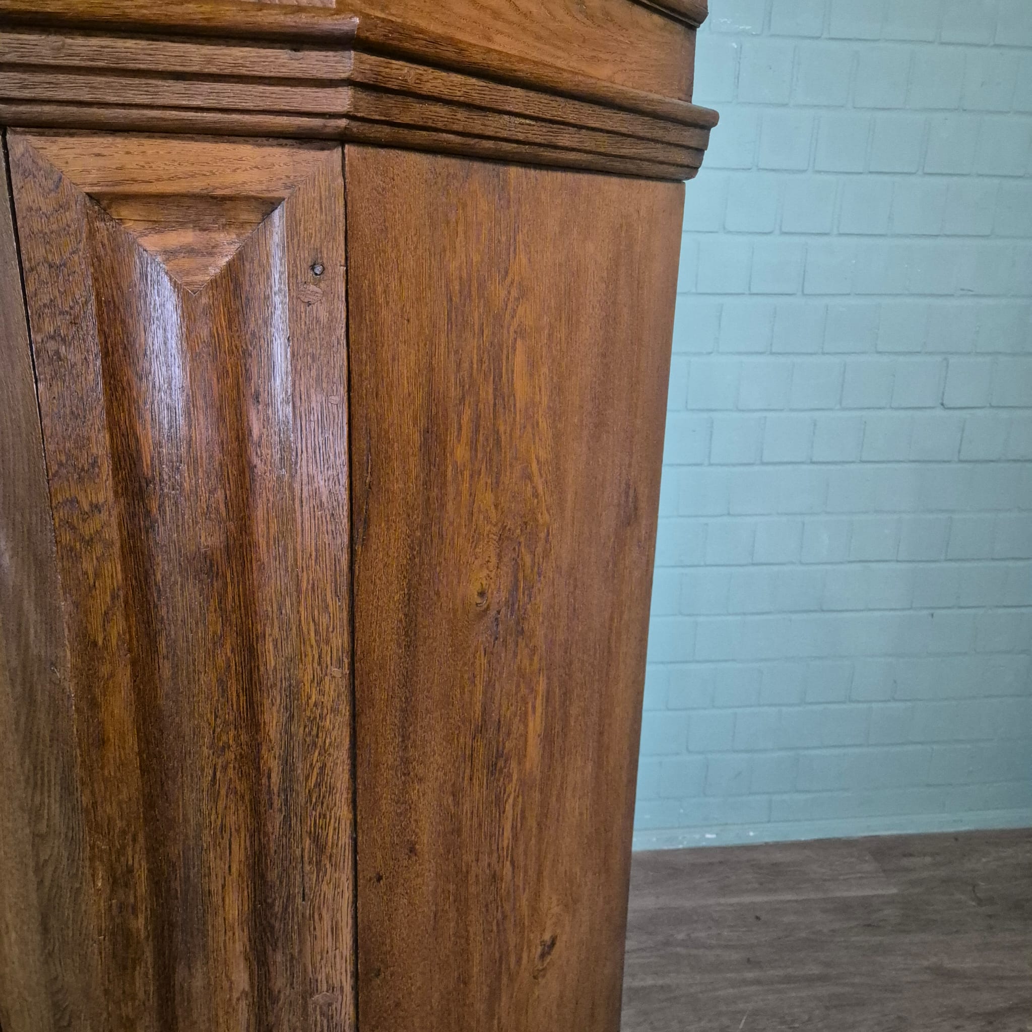 Wardrobe Baroque 1760 Oak - Image 10