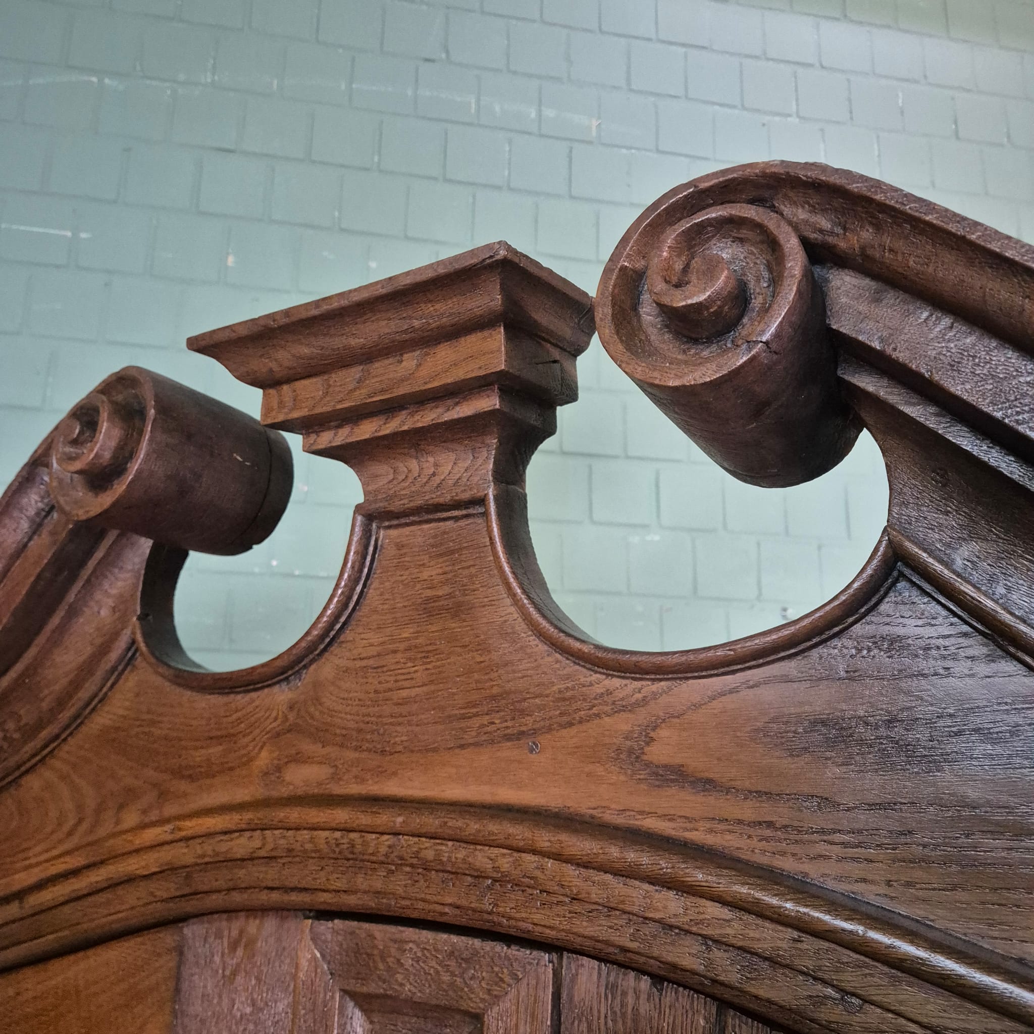 Wardrobe Baroque 1760 Oak - Image 13