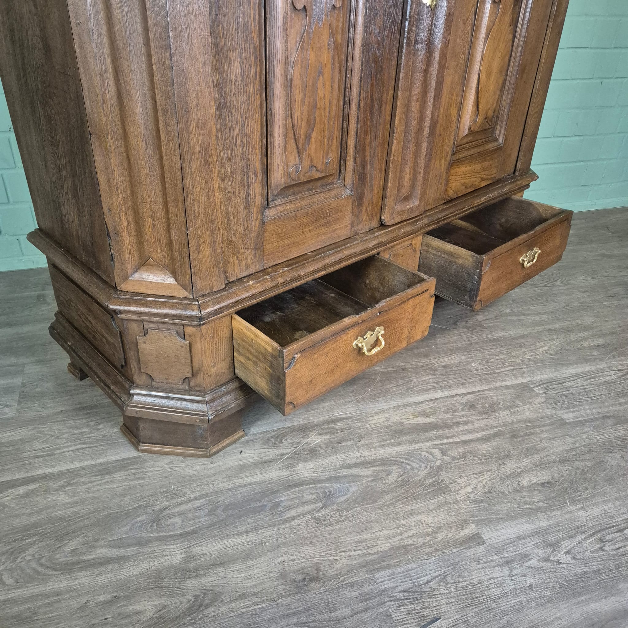 Wardrobe Baroque 1760 Oak - Image 22