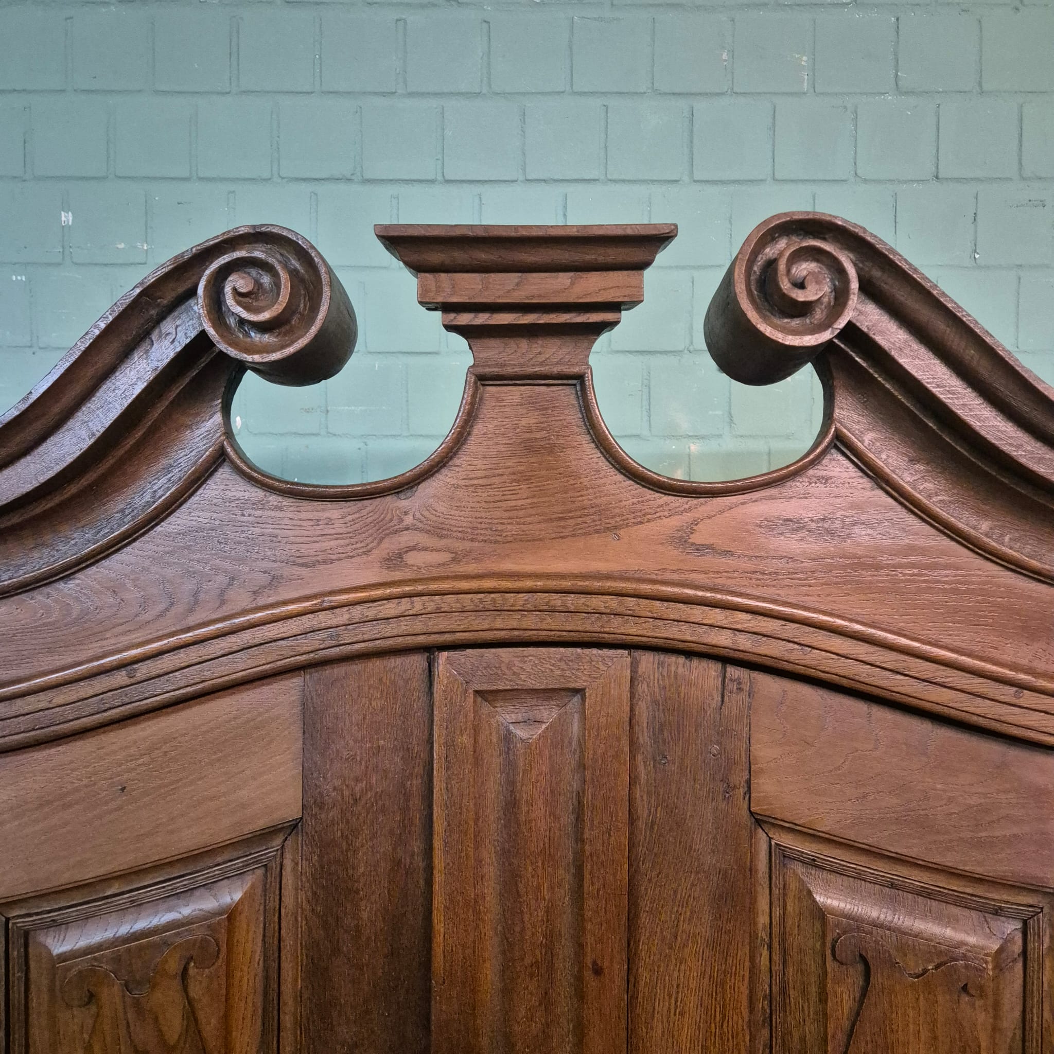 Wardrobe Baroque 1760 Oak - Image 14