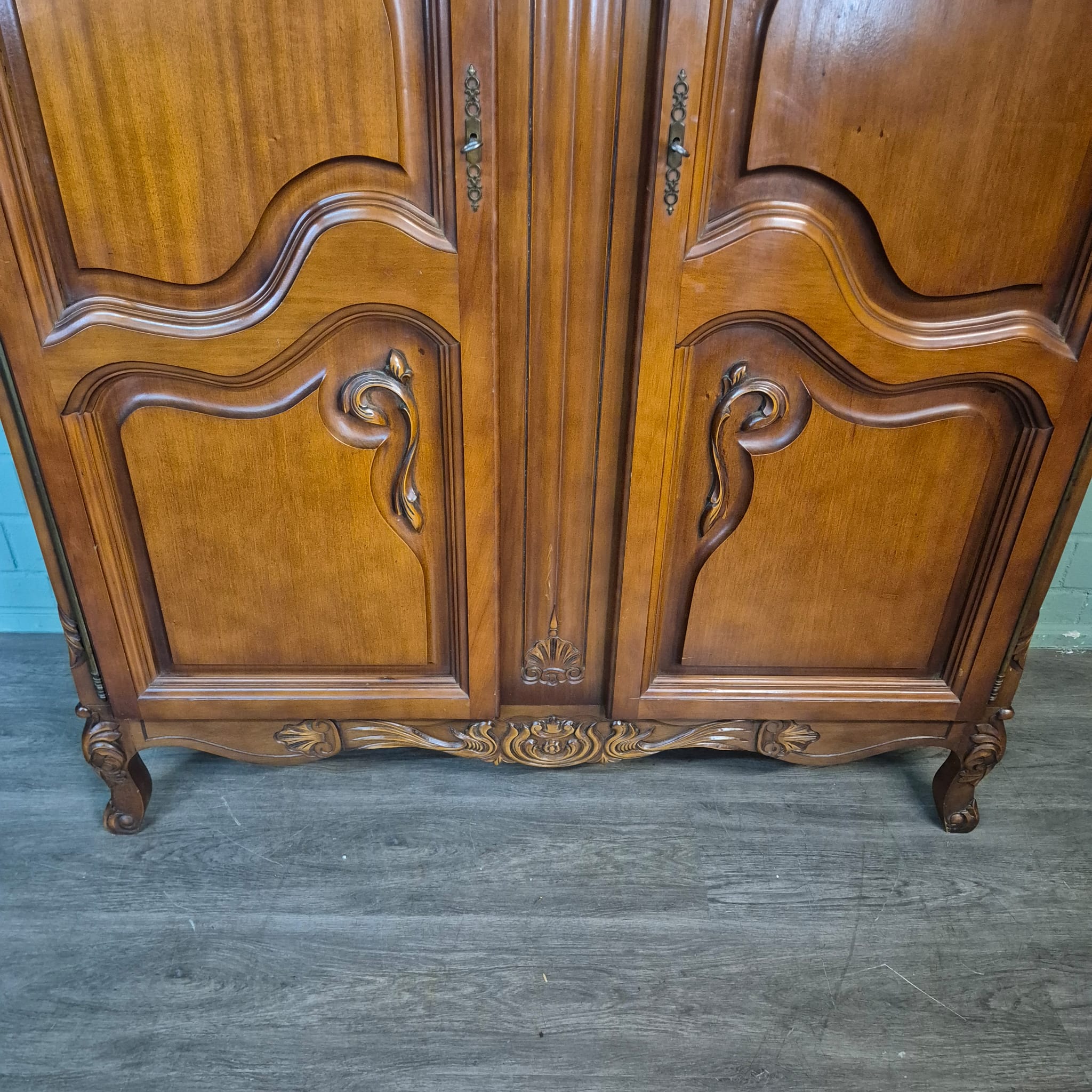 Wardrobe Neo-baroque Mahogany - Image 13