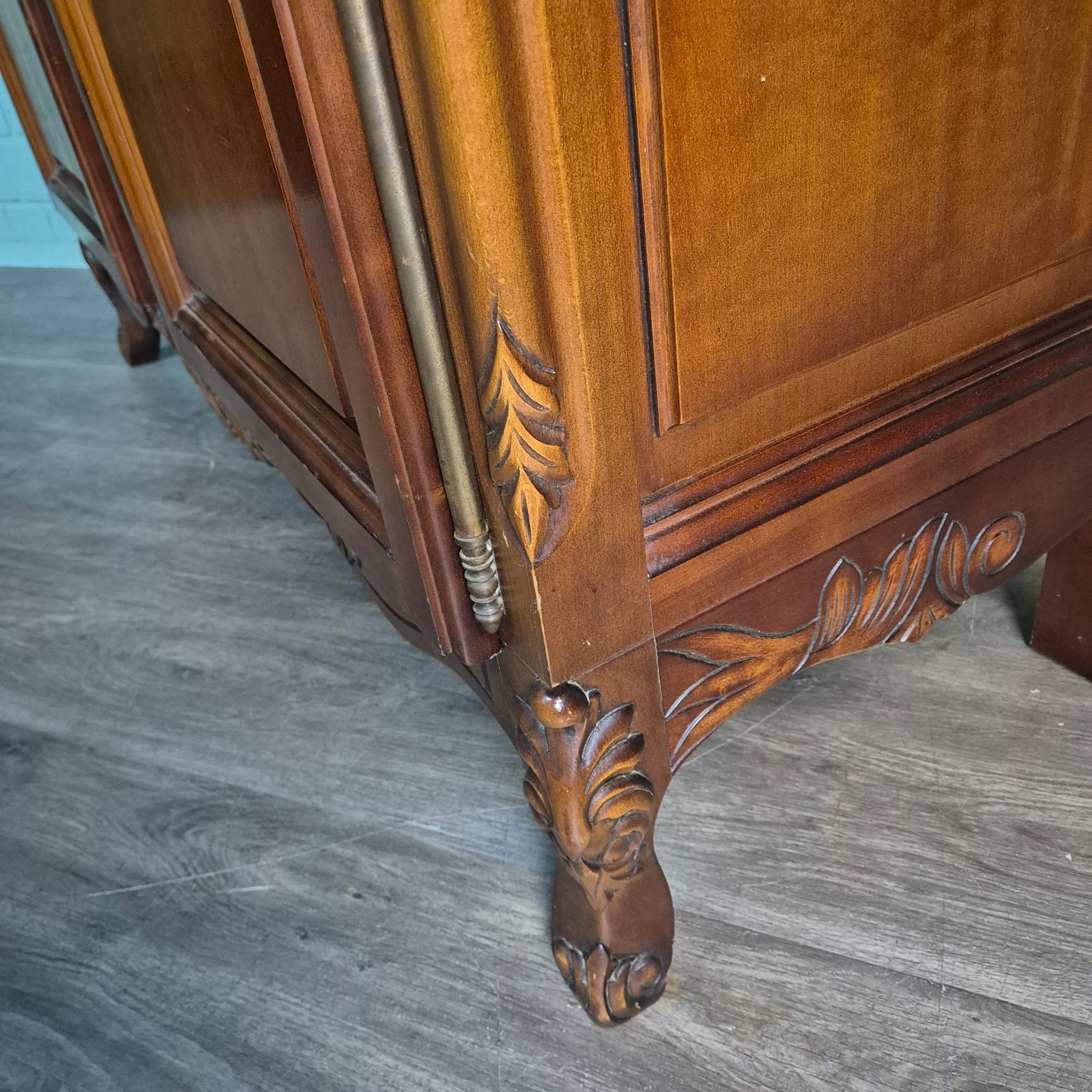 Wardrobe Neo-baroque Mahogany - Image 12