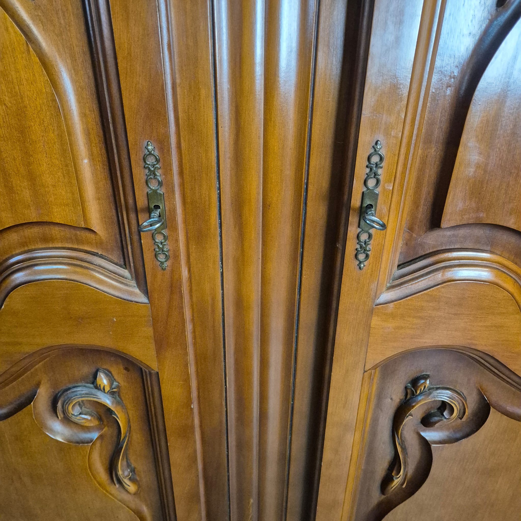 Wardrobe Neo-baroque Mahogany - Image 15