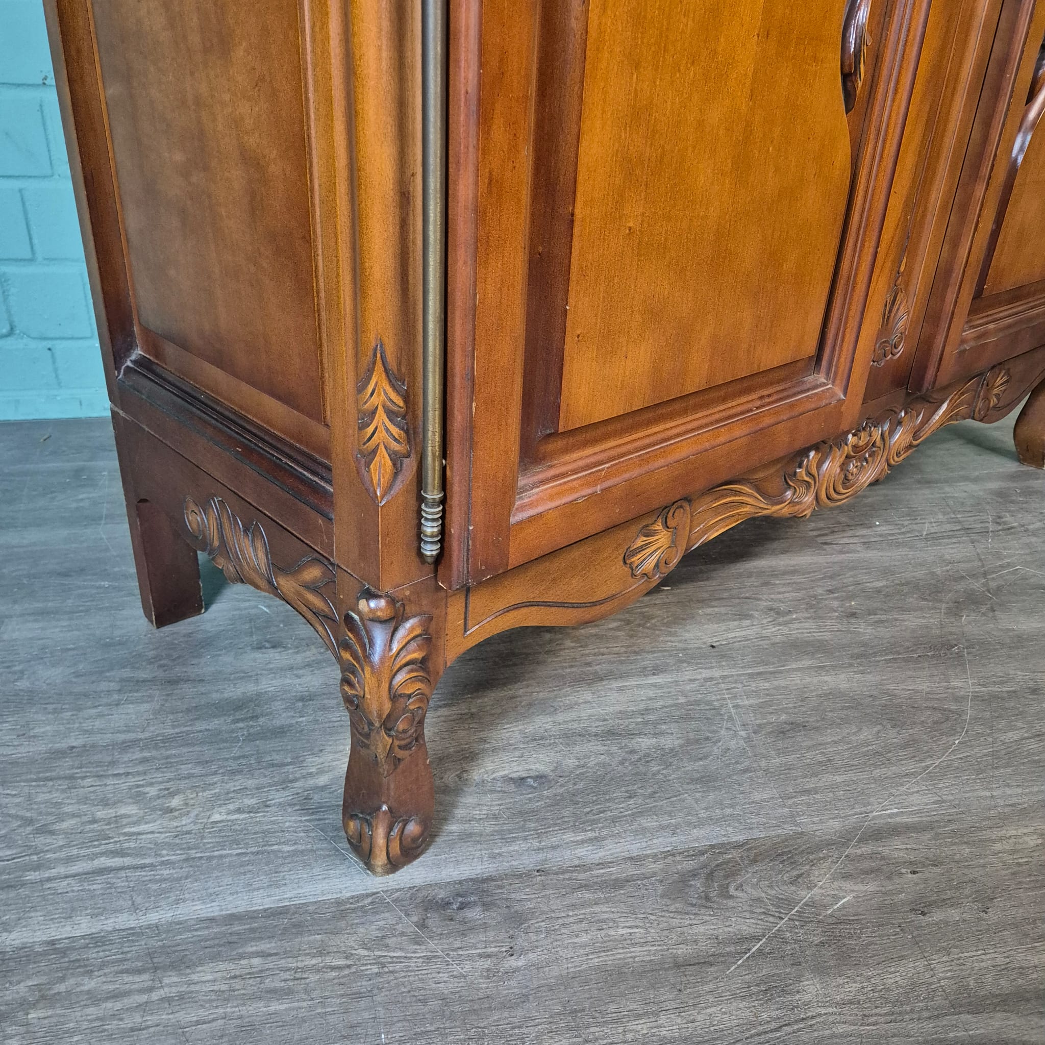 Wardrobe Neo-baroque Mahogany - Image 14