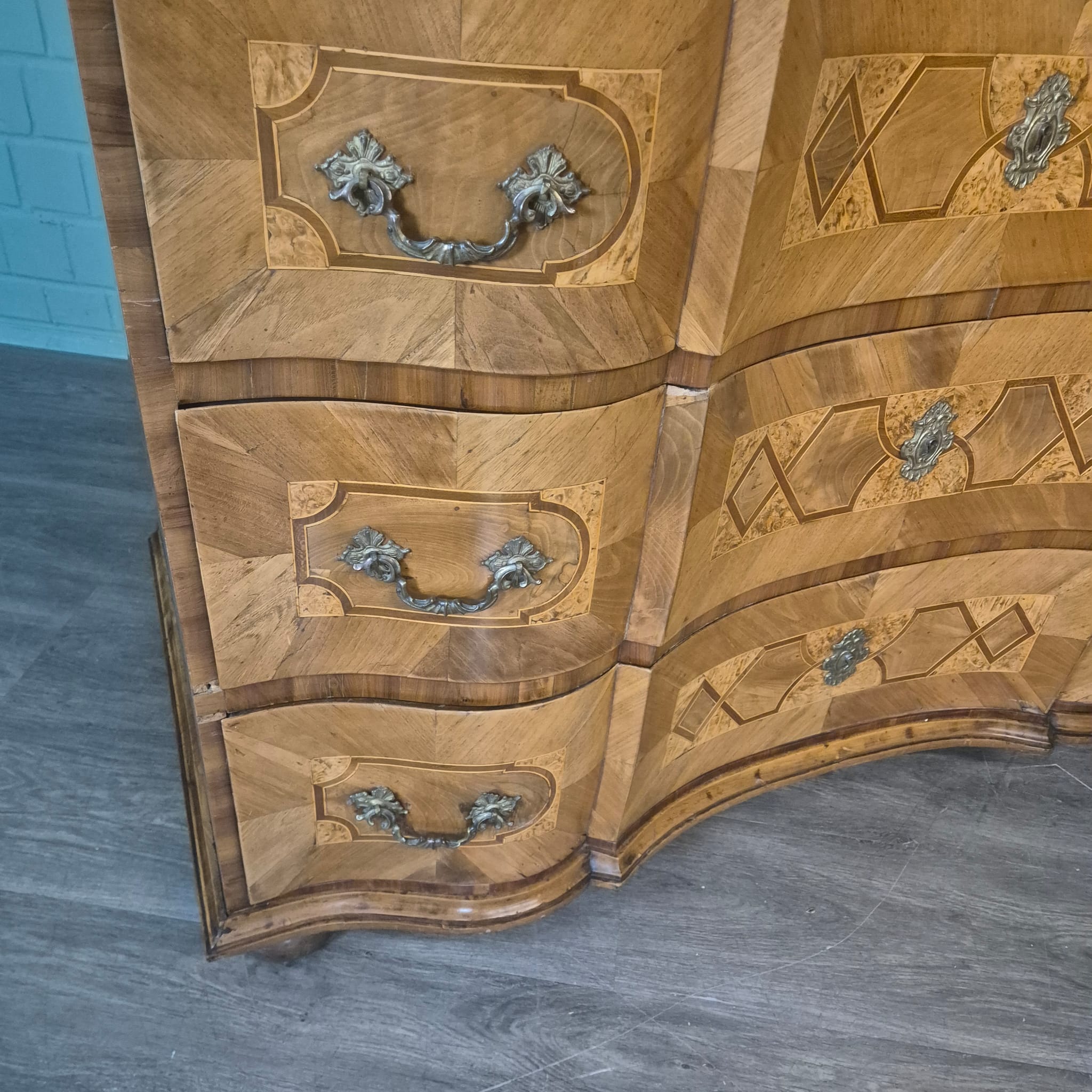 Tabernacle Secretary Tabernaclesecretary Baroque 1771 Walnut - Image 8