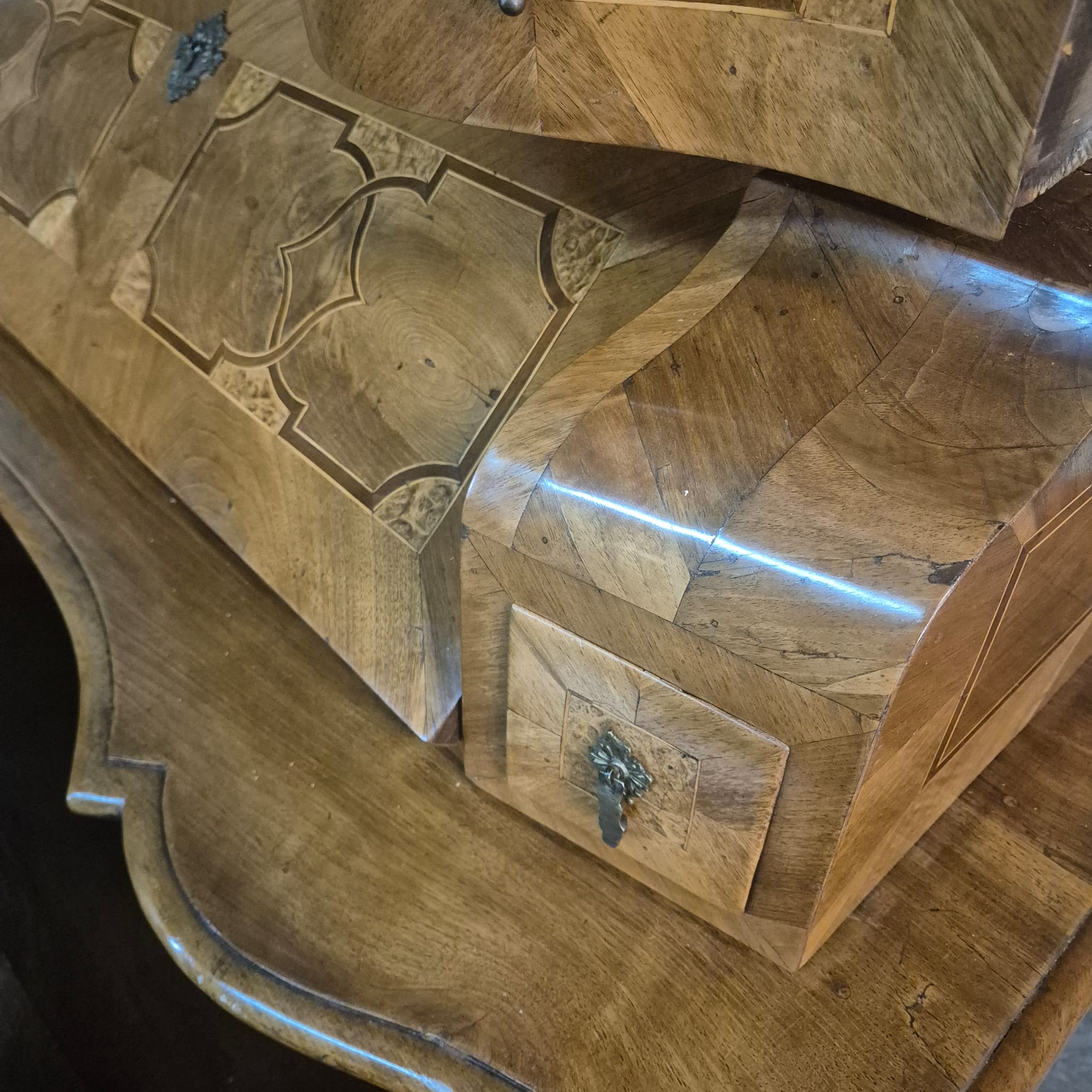 Tabernacle Secretary Tabernaclesecretary Baroque 1771 Walnut - Image 11