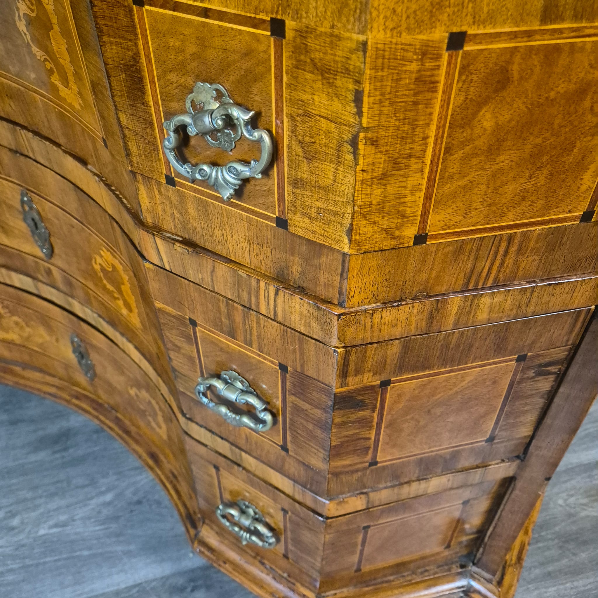 Tabernacle secretary Tabernaclesecretary Baroque 1770 Walnut - Image 10